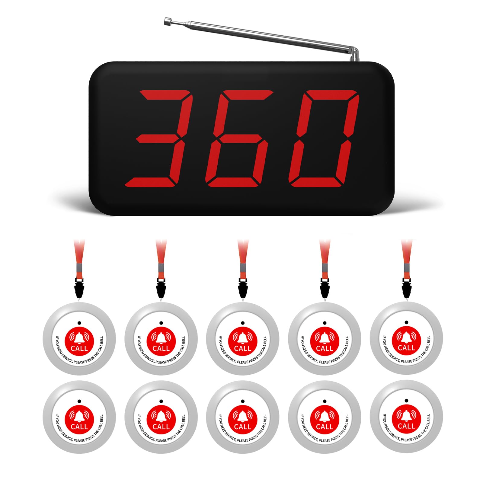 Amazon.com: Nurse Call System Wireless Caregiver Pager Call Button